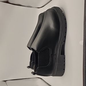 Shein Minimalist Slip On Chelsea Boots, Black, Women's size 39. New.